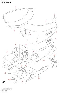 445B - FRAME COVER (K7)