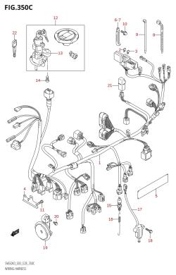 350C - WIRING HARNESS (SV650:K7)