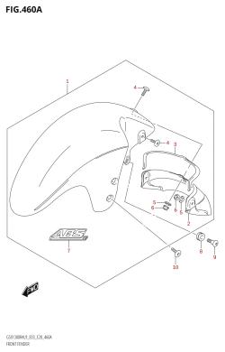 460A - FRONT FENDER