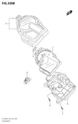 330B - SPEEDOMETER (DL1000A:L6:E28)