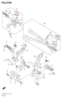 415A - FOOTREST