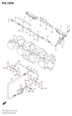 142A - THROTTLE BODY HOSE /​ JOINT