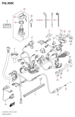 350C - WIRING HARNESS (LT-A750XP:L7:P33)