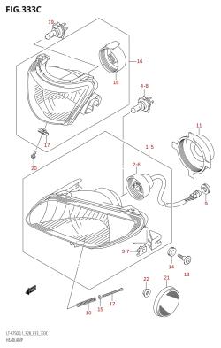 333C - HEADLAMP (LT-A750XZ:L1:P28)