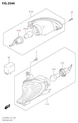 334A - TURNSIGNAL LAMP