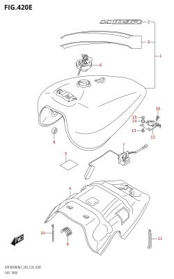 420E - FUEL TANK (E03,E28)
