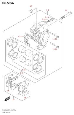 535A - FRONT CALIPER