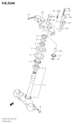 524A - STEERING STEM