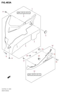483A - UNDER COWLING (GSX-R750:L2:E21)