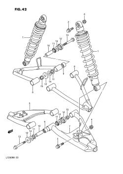 042 - SUSPENSION ARM (MODEL H /​ J /​ K /​ L /​ M /​ N)