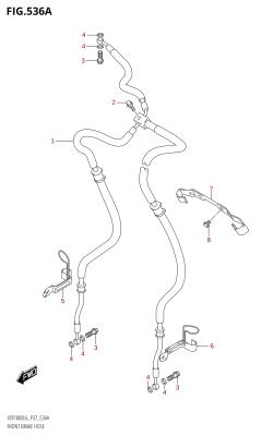 536A - FRONT BRAKE HOSE