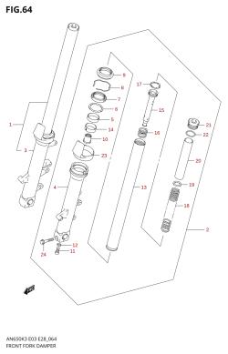 064 - FRONT FORK DAMPER (MODEL K3)