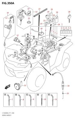 350A - WIRING HARNESS (LT-A500X:M2:P17)