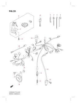 033 - WIRING HARNESS (GS500FH )