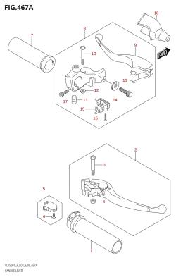 467A - HANDLE LEVER