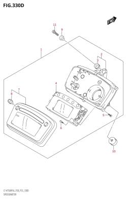 330D - SPEEDOMETER (LT-A750XPZ:L6:P33)