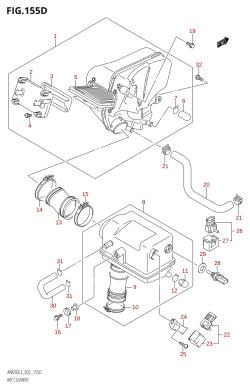 155D - AIR CLEANER (AN650Z:L3:E19)