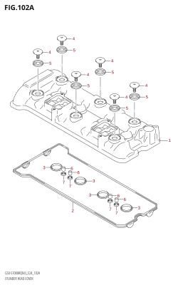 102A - CYLINDER HEAD COVER