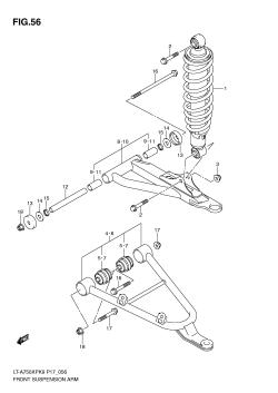 056 - FRONT SUSPENSION ARM