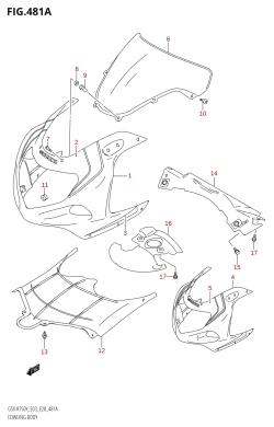 481A - COWLING BODY (Y)