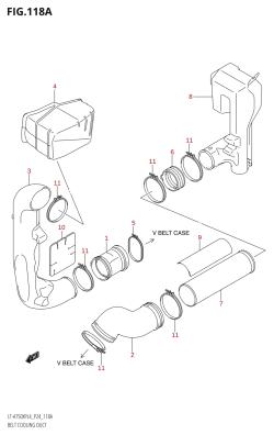 118A - BELT COOLING DUCT