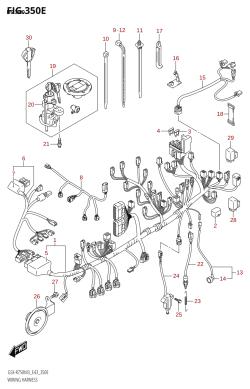 350E - WIRING HARNESS