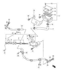 059 - REAR MASTER CYLINDER (MODEL W /​ X /​ Y /​ K1)