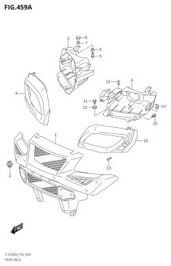 459A - FRONT GRILLE