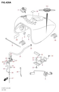 420A - FUEL TANK (VL1500BT:L7:E43)