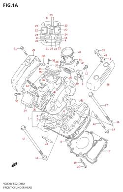 01A - FRONT CYLINDER HEAD