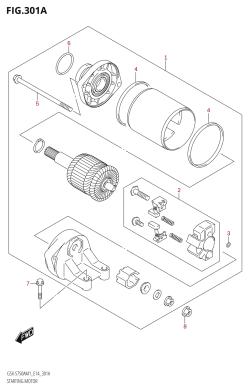 301A - STARTING MOTOR