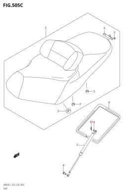 505C - SEAT (AN650A:L1:E28)