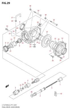 029 - FINAL BEVEL GEAR (REAR)
