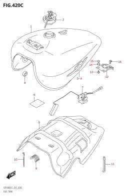 420C - FUEL TANK (VZR1800UF:L5:E19)