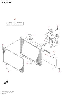 185A - RADIATOR (LT-A750XV:L5:P28)