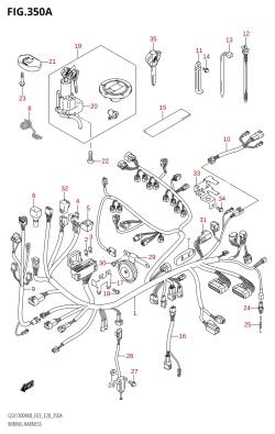 350A - WIRING HARNESS (K8,K9)