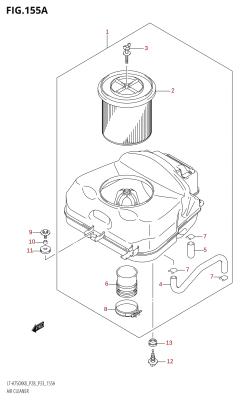 155A - AIR CLEANER (K8,K9)