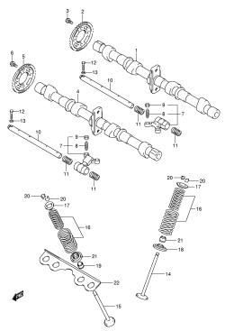 011 - CAMSHAFT - VALVE