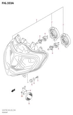 333A - HEADLAMP (Y,K1)