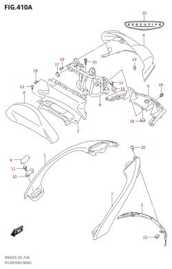 410A - PILLION RIDER HANDLE