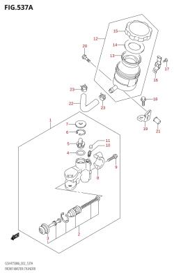 537A - FRONT MASTER CYLINDER