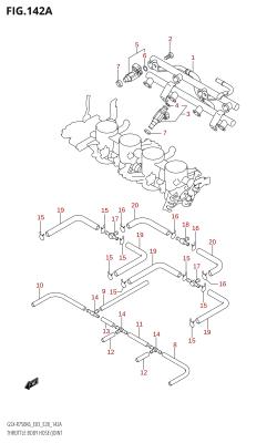 142A - THROTTLE BODY HOSE /​ JOINT