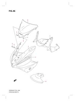 046 - COWLING BODY (GS500FHK7)