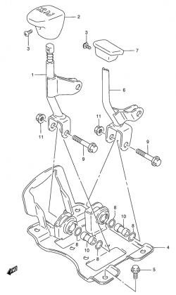 Transmission lever