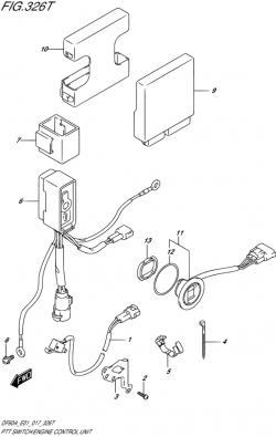 Ptt switch/engine control unit