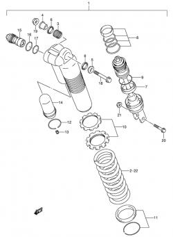 REAR SHOCK ABSORBER