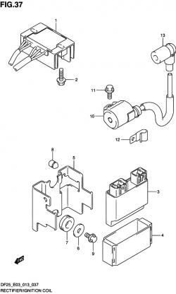 Rectifier/ignition coil