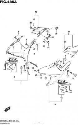 SIDE COWLING (YSF)