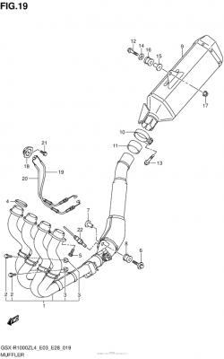 Muffler (Gsx-R1000Zl4 E03)