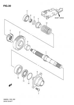 Shaft drive